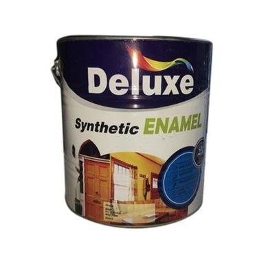 Black Deluxe Synthrtic Enamel Wall Paint And Excellent Microbial Resistance, Dust Proof Technology To Clean