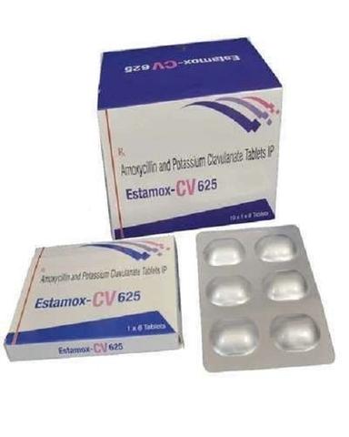 Estamox-Cv625 Genericart Amoxycillin And Potassium Clavulanate I.P Tablet For To Treat Infections Expiration Date: 1 Years