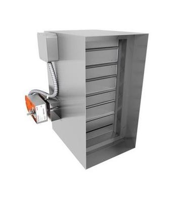 Wall Mounted Fire Damper With Galvanized Iron Material And Polished Finish Application: Industrial