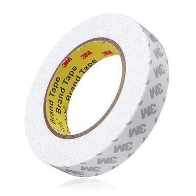 White Industrial Printed Double Side Adhesive Tape, 20-40Mm Width & 10-20 M Long