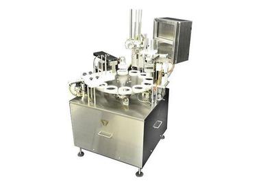 Silver 1000-2000 Pouch Per Hour Automatic Cup Filling And Sealing Machine