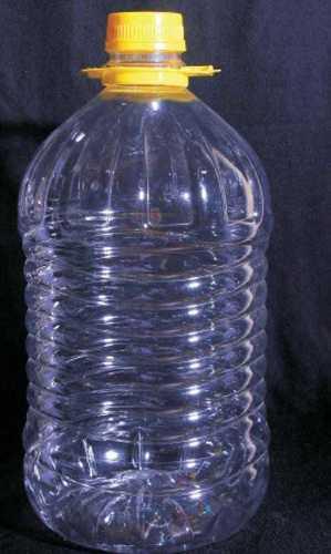 Container Break-Resistant, Safe To Use, Recyclable And Lower Heat Resistance Transparent Pet Bottle 5Ltr