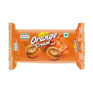 Orange Cream Sandwich Biscuits With Delicious Taste Good For Digestive System  Fat Content (%): 19.50G Grams (G)