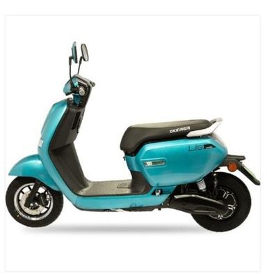 Blue And Black Color Okinawa Lite Electric Bike With Lithium Battery
