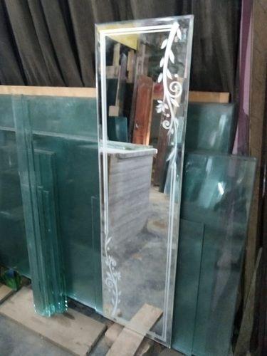 Framed Designer Mirror Glass For Living Room Bedroom Dressing Mirror, 5 Mm