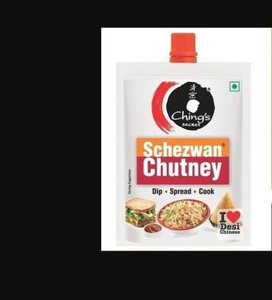 Instant Chutney Spicy And Tasty Chemical-Free Chings Secret Schezwan Sauce For Eating, 145G Pack