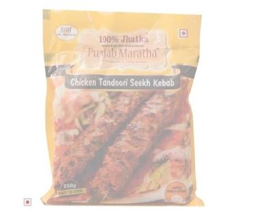 Extremely Delicious Taste Punjab Maratha Frozen Chicken Tandoori Seekh Kebab (250 Gm) Shelf Life: 1 Week