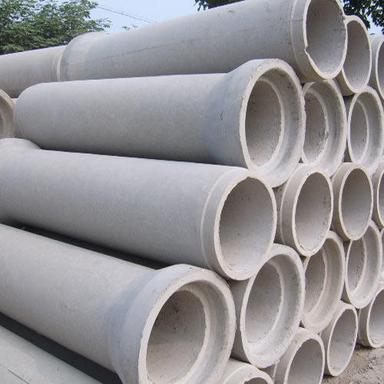 Round 250 Meters Rcc Hume White Pipe For Construction Use