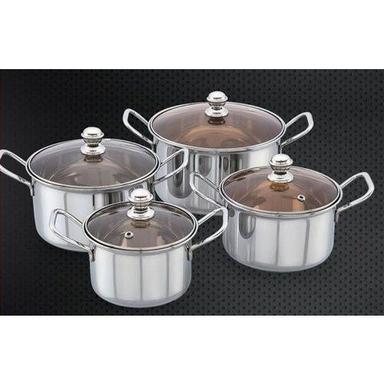 Aluminum Alloy Best Price Rust Proof Stainless Steel Coral Cookware Set With Glass Lid