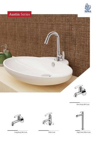 Bath Hardware Sets Corrosion Resistant, Wall Mount And Washbasin Bathroom Faucet