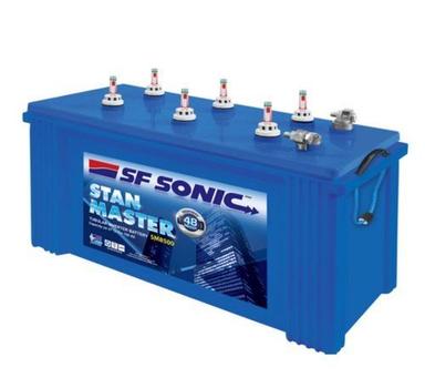 Green Exide Sm 8500 Tubular Battery With Low Maintenance And 2 Year Warranty