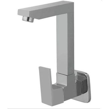 Bath Hardware Sets Stainless Steel Sink Cock Wall Mounted Swinging Spout With Flange