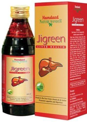 Hamdard Nature Wonder Jigreen Herbal Liver Health Tonic, 200Ml Bottle Grade: Medicine Grade