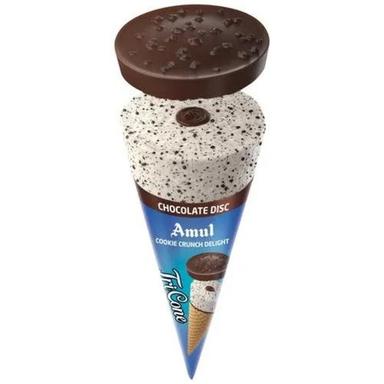 Amul Chocolate Crunch Delight Tri Cone Ice Cream 85 Gm With 1 Day Shelf Life Fat Contains (%): 36 Grams (G)