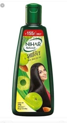 Green Strengthens Your Hair Nihar Shanti Amla Hair Oil Which Encourages Fresh Growth