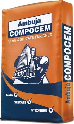 Ambuja Compocem Cement, Type: Cc (Composite Cement), Packaging Type: Paper Sack Bag Bending Strength: 33 Mpa Or 330 Kg / Cm2