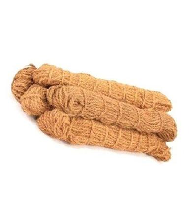 Eco Friendly 100% Natural Brown Double Twist Coconut Coir Yarn Rope Compression Ratio: 5:1.