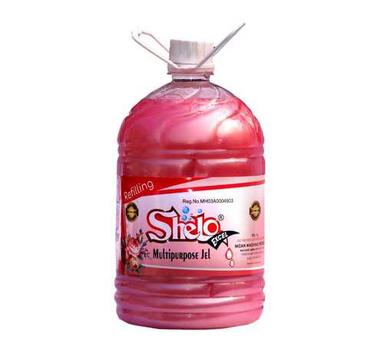 Eco-Friendly 5 Litre, Pink Shelo Excel Multipurpose Jel For Homes And Offices As Well