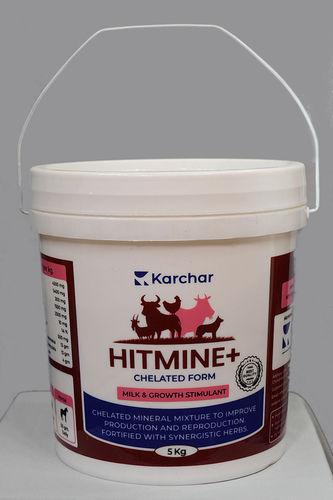 Hitmine+ Chelated Mineral Mixture Milk And Growth Stimulant Cattle Feed Supplement Efficacy: Promote Healthy