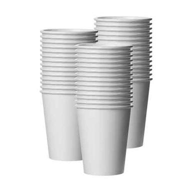 3-5 Inch Eco Friendly And Disposable White Color Plain Paper Cups Lead Time: 2