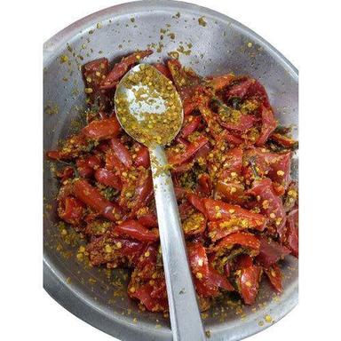 Piece Very Spicy Dry Red Chilli Pickle With High Nutritious Values And Taste