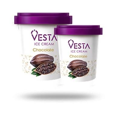 Low Sugar Nutritious& Fresh Chocolate Flavoured Ice Cream Bucket By Vesta  Age Group: Adults