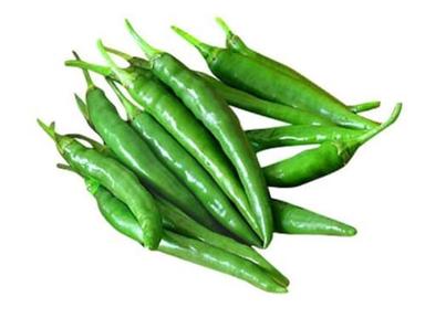Organic Fresh Green Chilli With 2-3 Days Shelf Life With 100% Moisture Preserving Compound: Cool & Dry Places