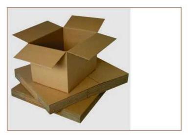  पेपर नालीदार पैकेजिंग बॉक्स (अच्छी लोड क्षमता और हल्का वजन) 