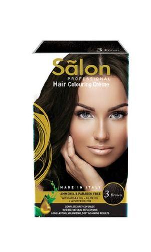 Easy To Wash Skin Friendly Salon Professional Hair Brown Colouring Cream Gender: Female