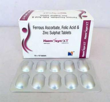 Ferrous Ascorbate Folic Acid And Zinc Sulphate Tablet Dry Place