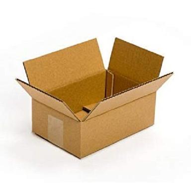 Paper 3 Ply Brown Packing Corrugated Box, Provides Effective Cushioning To Your Package