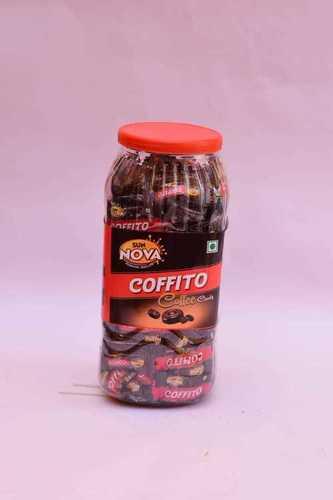 100% Vegetarian Brown Coffito Coffee Flavor Candy Shelf Life: 12 Months