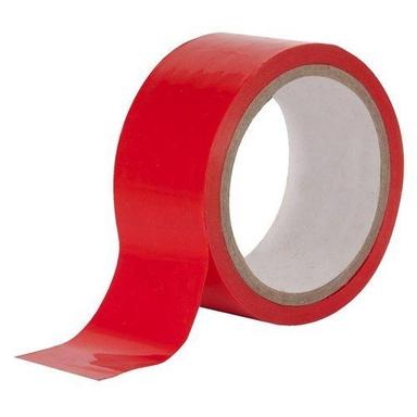 Plain 2 Inch Red Color Bopp Tape With High Adhesiveness And Single Sided
