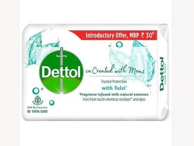 Daily Usable Non-Sticky Middle Foam Antibacterial Dettol Bath Soap for Kills 99.9 Percent of Germs