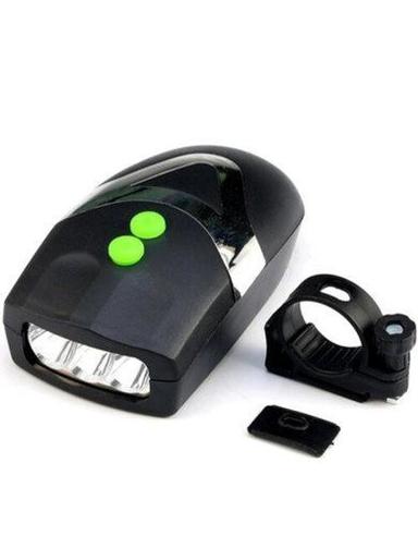 Light Weight Easy to Install Collection Zone Black Color Plastic Material Bicycle Horn And Light 