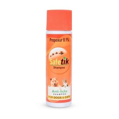 Skin Friendly Propoxur 0.1% Safetik Shampoo For Dogs And Cats