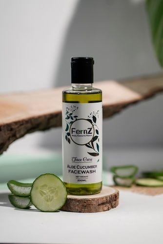 Safe To Use 100% Herbal Anti-Inflammatory Anti-Acne And Pimple Aloe Cucumber Face Wash