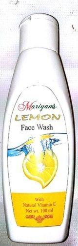 Safe To Use 100% Herbal Aloe Vera Lemon Antioxidant Face Wash With Vitamin E, 100 Ml