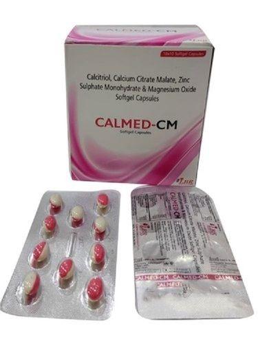 Calcitriol Calcium Citrate Malate Zinc Sulphate Monohydrate Magnesium Oxide Softgel Capsules Dosage Form: Tablet