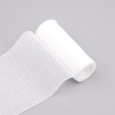 100% Cotton Disposable White Colour Gauze Bandage Roll For Clinical, Hospital, Personal
