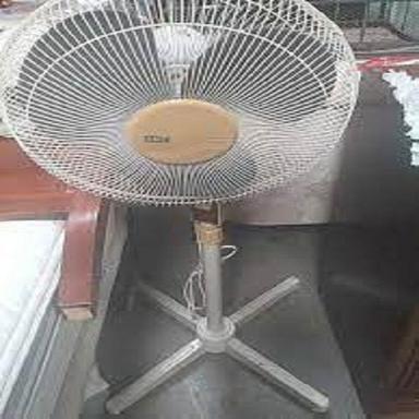 White Electronic Table Fan With Powerful 3 Speed Motor For Home Blade Diameter: 1200 Millimeter (Mm)