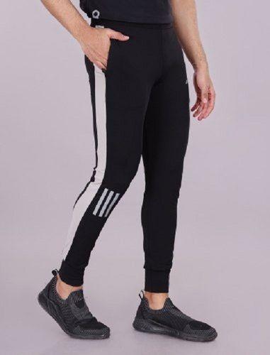Black Color Casual Sports Wear Comfortable, Durable And Stretchable Track Pant For Men Age Group: Adults