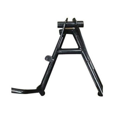 Two Wheeler Parts Easy To Install Rugged Design Black Long Lasting Standing Black Iron Bike Main Stand