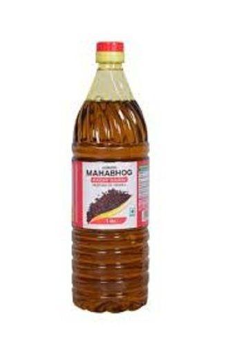 100% Pure Natural Healthy Taste Fresh Organic Mahabhog Mustard Oil For Cooking Packaging Size: 1 Litre