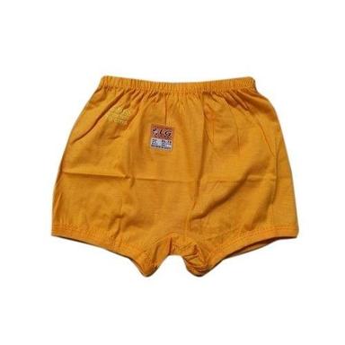 कॉटन फ़ैब्रिक आरामदायक पहनने वाला पीला रंग का प्लेन पैटर्न पैंटी बच्चों के लिए सजावट का मटीरियल: रिबन 