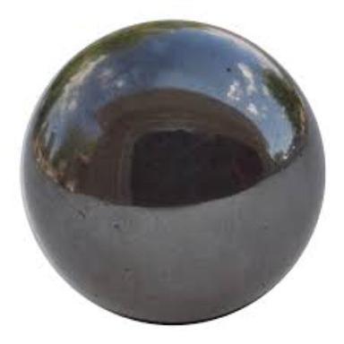 Precious Sacred Polished Hematite Ball Sphere Ideal For Circulating Energy Grade: A Grade