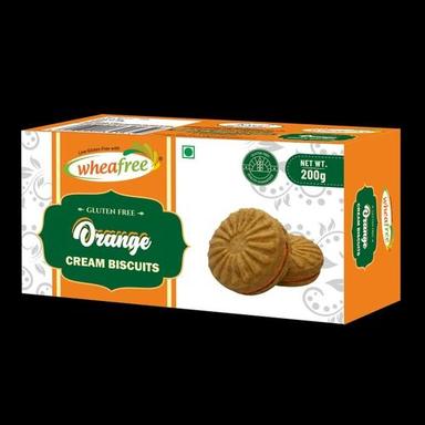 Tasty Delicious Crunchy Crispy And Sweet Wheafree Orange Cream Biscuits Fat Content (%): 6 Percentage ( % )