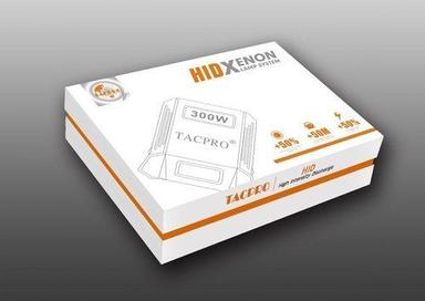  ग्लॉसी लेमिनेशन 6-9 इंच हाई डिज़ाइन स्क्वायर कस्टम प्रिंटेड मोनो पेपर पैकेजिंग व्हाइट कलर बॉक्स 