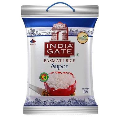 Rich Natural Taste Fine Texture White India Gate Super Basmati Rice Broken (%): 1%