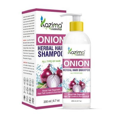 White Onion Herbal Hair Shampoo With 14 Essential Oils For Hair Regrowth, Dandruff Control